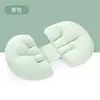 Nueva Almohada de Embarazo Hu Cintura Almohada para Dormir de Lado para Soportar el Abdomen, Múltiples Métodos de Uso, Almohada de Algodón Tejido para Bebé para Dormir de Lado durante el Embarazo