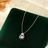 Collar Banyan Tree Plata S925 Año del Dragón Inteligente Doce Signos del Zodíaco Año de Nacimiento para Mujer Regalo de Lujo Ligero Cadena Clavícula 2024 Nuevo