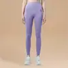 Mallas de Fitness para Correr Levanta Glúteos de Cintura Alta Control de Abdomen Elásticas Deportivas Ajustadas Pantalones de Yoga Gris-Morado para Mujer