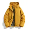 Chaqueta de algodón IZEXX para hombre, ligera y moderna, de grafeno, para otoño e invierno, cortavientos, impermeable, cálida, gruesa y personalizable