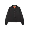 Ropa de Mujer al por Mayor Transfronteriza 2026 AliExpress Más Vendido Moda Casual Corte Holgado Chaqueta Abrigo con Cremallera Reversible