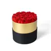 Logo transfronterizo7 Florero de Flores Eternas Abrazando Fábrica Directa Grado A Rosa Verdadera Regalo para el Día de San Valentín, Navidad, Día de la Madre