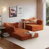 Sofá Cama para Apartamentos Pequeños, Sofá Estilo Crema para Dormitorio, Plegable para Sala de Estar de Alquiler, Sofá Pequeño de Tela 2025