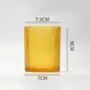 Taza de Vidrio para Velas con Encaje en Relieve para Velas Aromáticas Taza de Velas de Alto Valor Ambiente Festivo Frasco para Velas Taza Vacía para Velas