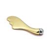 Fabricante Aleación de Zinc Bastón Masajeador para Contorno de Ojos Pequeña Herramienta Metálica para Raspar el Rostro Bastón Magnético para Masaje de Ojos de 360 Grados