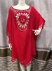 Novedad de Verano Vestido de Playa con Puntadas de Ganchillo Moda Suelto Talla Grande Ropa de Protección Solar para Vacaciones Top para Mujer