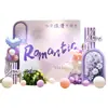 Decoración Romántica 520 Propuesta Tablero KT Día de San Valentín Interior y Exterior Atmósfera de Confesión Tablero de Fondo Decorativo Accesorios para Fiestas