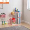 Rack de Armazenamento de Basquete, Rack de Armazenamento de Chão, Rack de Armazenamento de Brinquedos para Sala de Estar, Equipamentos Esportivos de Bola, Cesta de Armazenamento para Tapete de Yoga