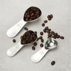 304 aço inoxidável colher de medição de café com balança grão de café em pó colher de medição de leite em pó doméstico colher de pesagem ferramenta de cozimento