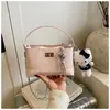 Bolso Cubo de Moda Versátil Cadena Rombo Transfronterizo 2025 Nuevo Modelo para Mujer Gran Capacidad Otoño Súper Popular Bolso de Hombro