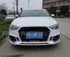 Adecuado para Audi A3 Modificado Rs3 Surround Modelos 17 18 19 20 A3 S3 Parachoques Delantero Rs3 Mejorado Surround Cara Delantera