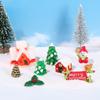 Adornos Navideños Creativos Musgo Micro Paisaje Botella Ecológica Accesorios Árbol de Navidad Suculenta Decorativos Pequeños Adornos Escena DIY
