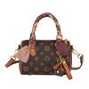 Bolso de Mujer Nuevo 2025, Bolso Boston Estilo Occidental con Estampado de Letras, Bolso Almohada a la Moda, Elegante Bolso Bandolera de un Solo Hombro