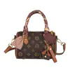 2026 Nuevo Bolso Cruzado de Hombro Texturizado con Monograma Estilo Vintage para Mujer, Bolso Almohada de Alta Gama, Bolso Cubo Pequeño para Viaje Diario para Mujer