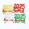 Gafas de decoración navideña traje festivo adulto niños regalo de Navidad suministros para fiestas accesorios para fotos