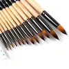 Uma pintura NS806 caneta de aquarela caneta de aquarela cabeça redonda de nylon pincel profissional/caneta de ilustração