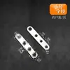 Bisagra Rotatoria de Acero Inoxidable de 360 Grados para Puertas de Madera, Bisagra de Puerta Invisible, Bisagra Oculta, Eje de Posicionamiento de Puerta