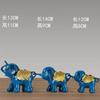 Adornos de resina con forma de elefante para decoración del hogar, ideal como regalo de boda o como mueble de TV.