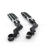 Adecuado para modificación de cruiser Harley, estriberas antideslizantes, accesorios universales para defensas de choque para motos cruiser, juego de dos