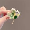 Broche Corsage Transfronterizo de Moda para Mujer, Broche de Mariposa Anti-Exposición, Corsage Nicho de Alta Gama Nuevo Estilo