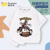 Camisetas de Manga Curta de Verão do Protótipo de Poppy Playtime para Meninos e Meninas, Tops Infantis
