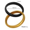 Moda estilo europeo y americano moda pulsera de superficie ancha de acero de titanio personalidad moda pulsera a juego de colores hueso de serpiente elástico Nuevo