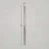 Palillos Antideslizantes de Acero Inoxidable 304 de Grado Alimenticio al por Mayor para Uso en el Hogar y Hoteles, Palillos Cuadrados Semi-Redondos, Vajilla Antideslizante de Titanio