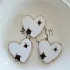 Accesorios de Joyería Retro Chapados en Metal Corazón Cartas de Amor Plástico DIY Accesorios Materiales Decorativos para Zapatos Croc Venta al por Mayor