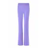 Conjunto de Jaqueta Curta com Capuz e Zíper Estampada com Letras e Calça Slim-Fit iamgia com Costura Contrastante