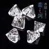 Suministro directo de fábrica 4-10 mm Nuevas cuentas triangulares cristal de vidrio cuentas sueltas tridimensionales accesorios para joyería DIY pendientes