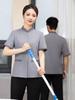 Ropa de Trabajo de Limpieza para Habitación de Hotel Estrella Manga Corta Verano Fina para Hombres y Mujeres Centro Comercial Piso Hospital Escuela Tía