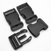 Hebilla de pie de camarón para mochila de montañismo de comercio electrónico transfronterizo, hebilla de plástico de 2.5 cm, accesorio de equipaje, candado