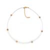 Collar de Estrella de Cinco Puntas de Estilo Bohemio Europeo y Americano para Mujer Ins Nicho Miyuki Cuentas de Arroz Tejido con Cuentas Cadena Clavícula para Mujer