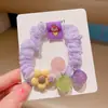 Banda Elástica Infantil Linda Kuromi Alta Elasticidad Sanrio No Lastima el Cabello Diadema para Bebé Diadema para el Cabello Cuerda Colorida
