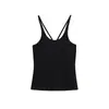 Camisola Bralette Bandeau Sexy sin Espalda con Tiras, Sin Costuras, Capa Interior Anti-exposición, Algodón