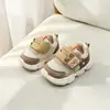 Zapatos sencillos de doble malla para bebé talla 17-21, zapatillas para niños, zapatos casuales de cuero para niños y niñas, zapatos para caminar para niños