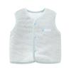Colete de bebê de 0 a 2 anos, outono e inverno, acolchoado, masculino e feminino, colete de algodão para bebê