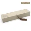 Caja de Regalo Caja Vacía Cuadrada Rectangular Antigua China Joyería Collar Bolsita Abanico Caja de Embalaje