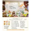 Balão Decorativo Shin-Chan Um Ano Layout de Festa de Aniversário Lua Cheia Crianças Placa Kt Placa de Fundo Personalizada Banquete de 100 Dias
