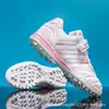 Zapatos de fútbol para niños transfronterizos C. Zapatos de fútbol de malla Ronaldo TF para entrenamiento juvenil para estudiantes de primaria, zapatos para césped para niños, otros zapatos para niñas