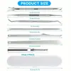Kit de Ferramentas para Manicure Mais Vendido Transfronteiriço Ferramentas para Unhas de Manicure Conjunto de 5 Peças Cuidados com Unhas Encravadas Aparar Faca de Pedicure Atacado