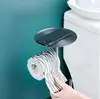 Portarrollos de Papel Higiénico de Acero Inoxidable para Baño de Pie con Escobilla para Inodoro Portarrollos de Papel Higiénico para Hotel Estante de Almacenamiento de Escobilla para Inodoro de Pie para Baño