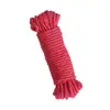 Corda Refletora Estilo Camping Mais Vendida Transfronteiriça Corda de Fixação para Tenda de Dossel ao Ar Livre Corda à Prova de Vento Paracord Espesso Colorido 4mm Estilo Camping