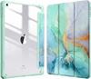 Adecuado para Funda Protectora Ipad11 10.2 pulgadas con Ranura para Lápiz Acrílico Pro12.9 Funda para Tableta Air5 Funda de Cuero Pintado