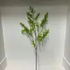 Flores artificiales estilo bosque para bodas, hierba de espárrago, plantas verdes artificiales doradas en capas, decoración de bodas para el hogar, flores artificiales para exteriores para paisajismo