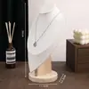 Soportes de Exhibición de Joyería al por Mayor de Fábrica, Accesorios para Escaparates de Collares, Maniquíes para Tiendas de Ropa en Transmisión en Vivo, Estantes de Joyería