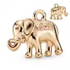 Aleación de Zinc Color KC Colgantes de Animales Joyería Hecha a Mano Accesorios Llaveros para Mujer Suministros Encantos de Cisne Elefante Venta al por Mayor