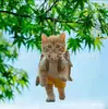 Nuevos Productos Transfronterizos Serie Mariposa Suministros para Interiores de Automóviles Colgantes Decorativos de Gato de Moda Accesorios para Llaveros