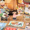 Libro de Pegatinas Yuxian Daily Food Notes Elementos de Cocina Japonesa Estilo Japonés Diario Material para Collage Guka DIY
