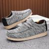 Zapatos de Lona de Caracol Primavera/Verano 2025 Populares en Internet Suela Suave Casual Zapatos de Cuero Mocasines sin Cordones Zapatos para Hombre